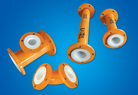 PTFE Plastiki ea Plastiki e nang le Pipe
