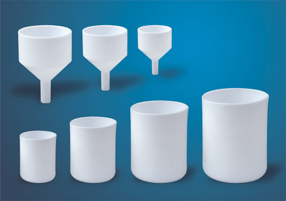 Melemo ea beaker ea PTFE